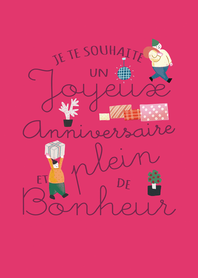 carte anniversaire quebec